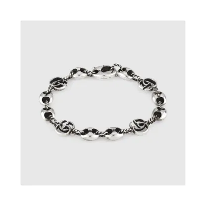 unisex chain and double G bracelet