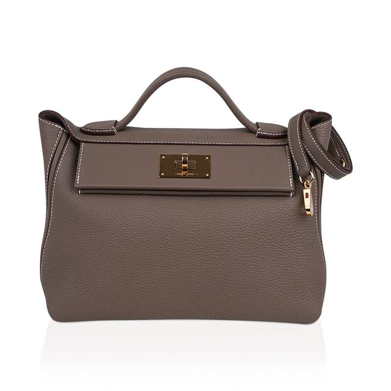 24/24 29 Bag Etoupe Togo / Swift Gold Hardware