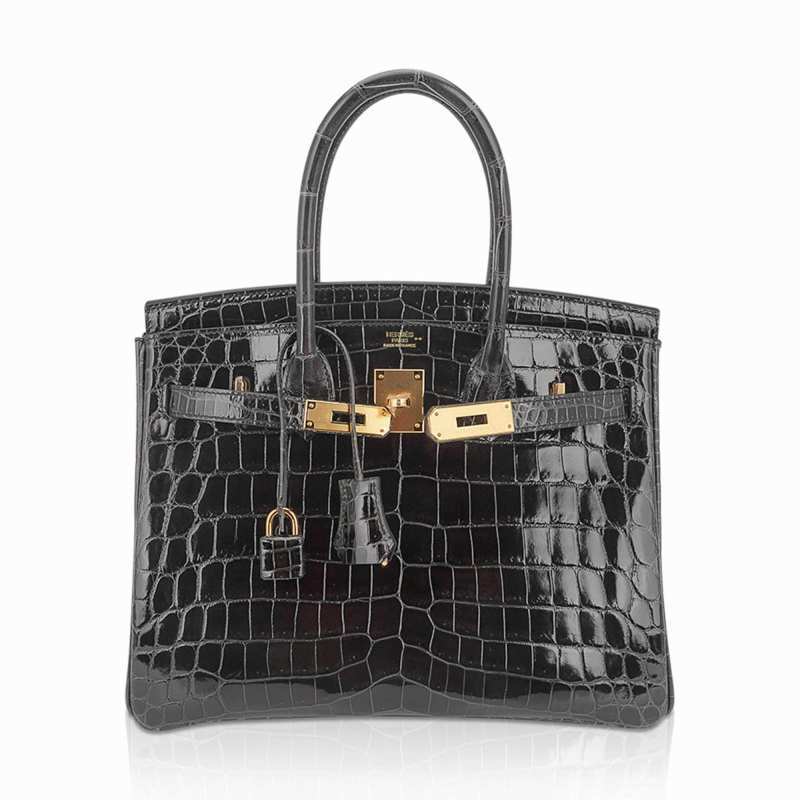 LOVE BRACELET, CLASSIC MODEL, BRUSHED, 4 DIAMONDS & HERthtMES BIRKIN 30 BAG