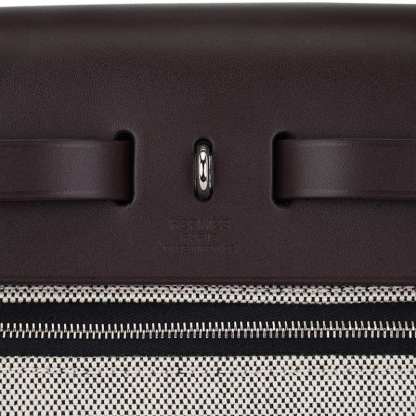 Herbag Zip 31 Bag Retourne Black Berline & Rouge Sellier Leather with Palladium Hardware