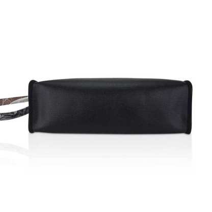 Herbag Zip 31 Bag Retourne Black Berline & Rouge Sellier Leather with Palladium Hardware