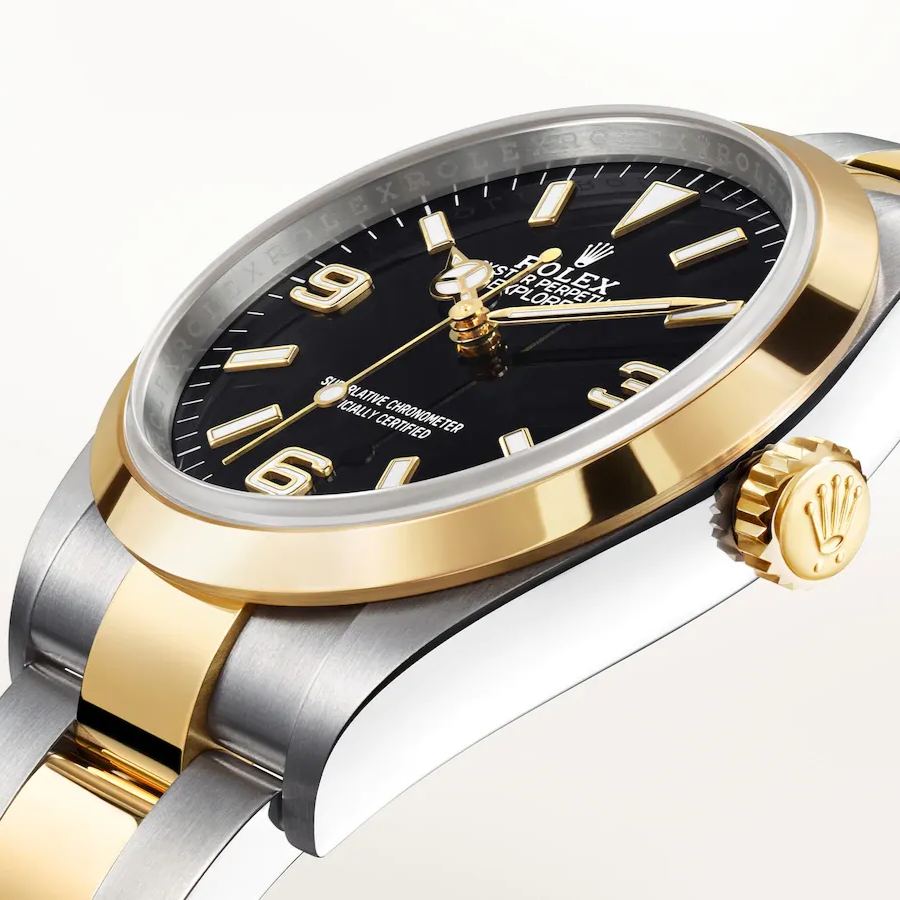 Explorer, 18k Yellow Gold and Stainless steel, 36mm, Ref# 124273-0001, 2024