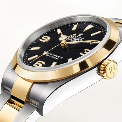 Explorer, 18k Yellow Gold and Stainless steel, 36mm, Ref# 124273-0001, 2024