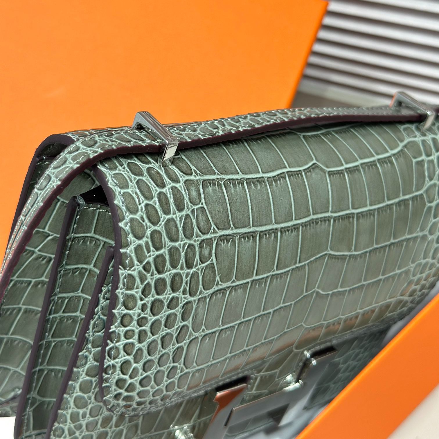 Herthtmes  Matte Alligator Constance 18/23