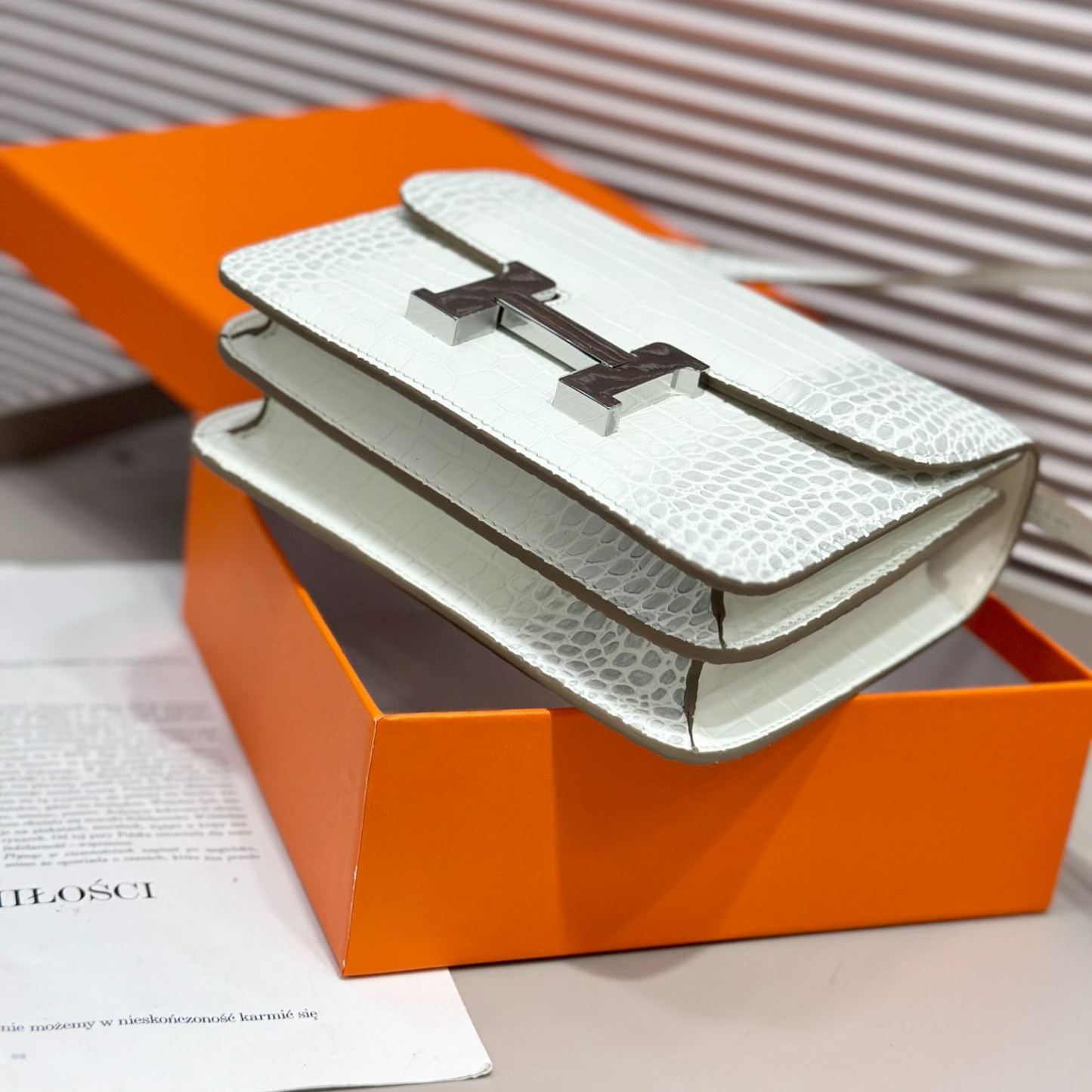 Herthtmes  Matte Alligator Constance 18/23