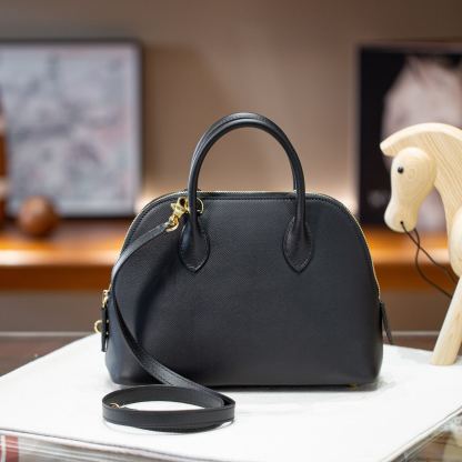 BOLIDE 25 FIRST LAYER EPSOM COWHIDE BLACK