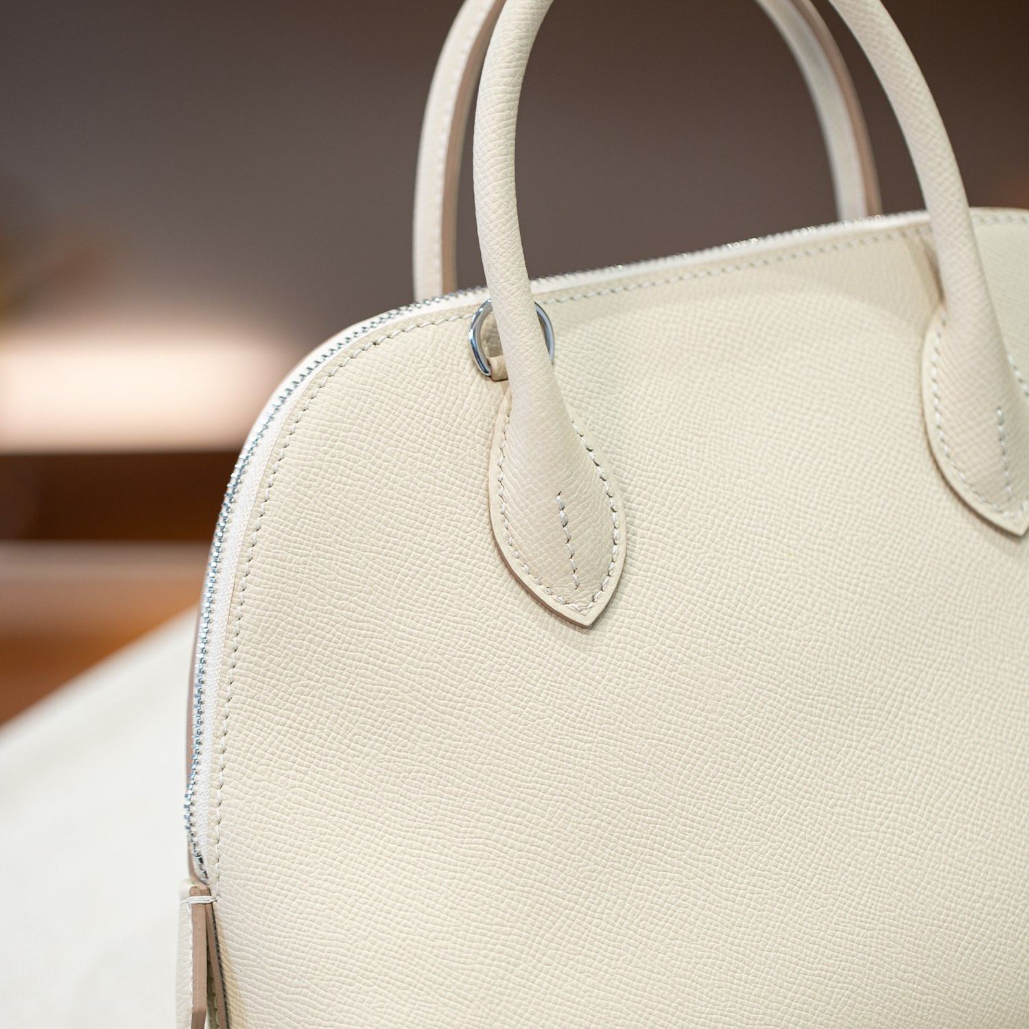 BOLIDE 25 FIRST LAYER EPSOM COWHIDE WHITE