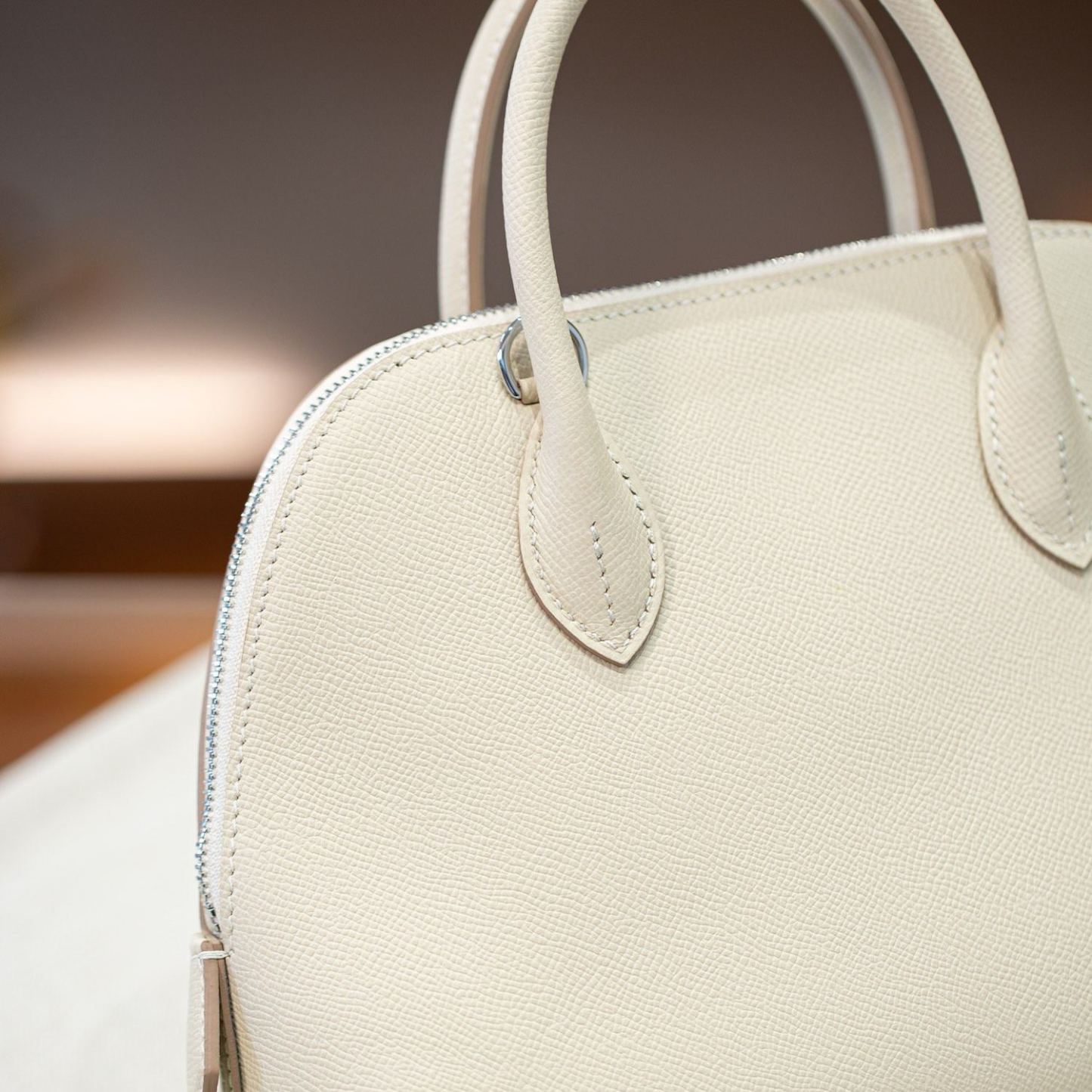 BOLIDE 25 FIRST LAYER EPSOM COWHIDE WHITE
