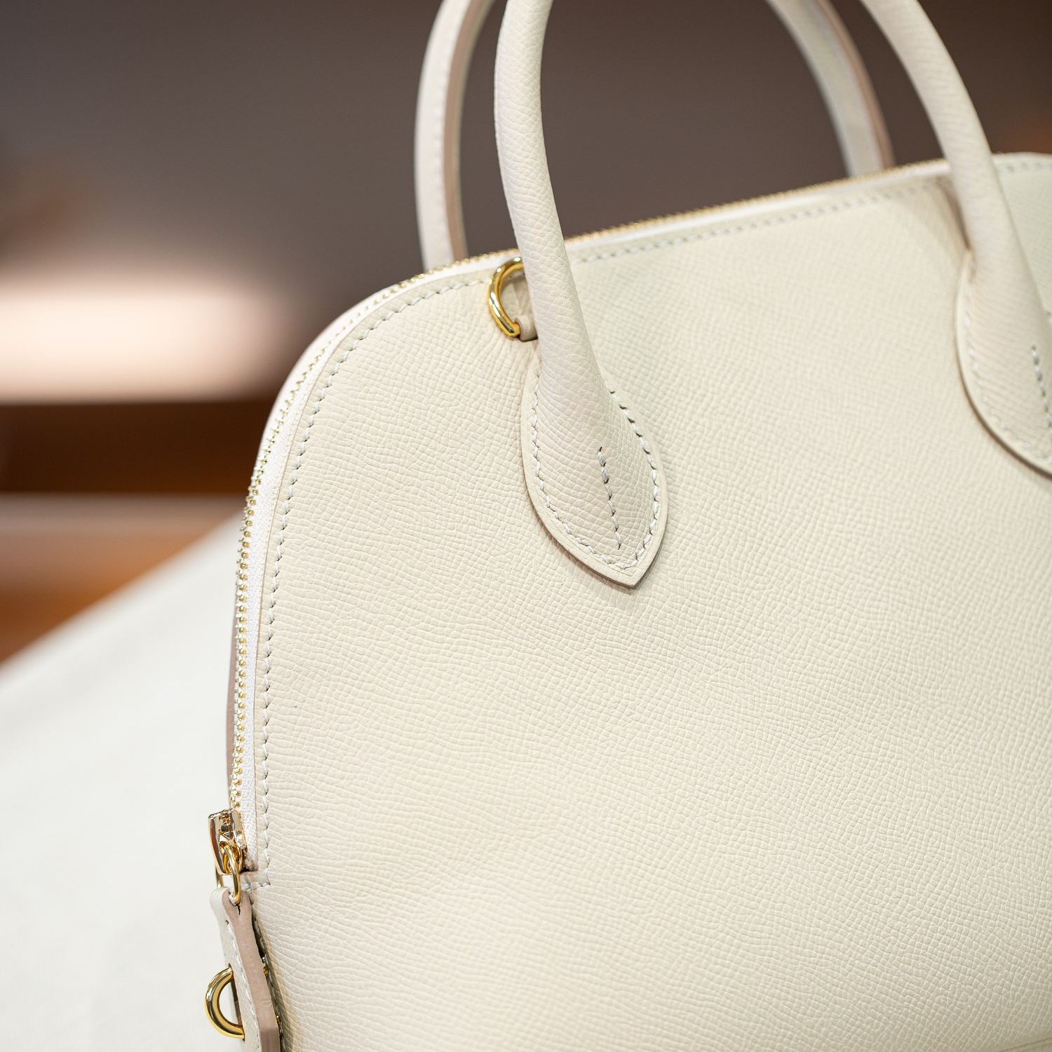 BOLIDE 25 FIRST LAYER EPSOM COWHIDE WHITE