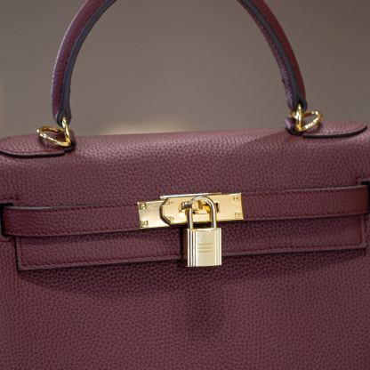 KELLY 25 FIRST LAYER TOGO COWHIDE HAVANA
