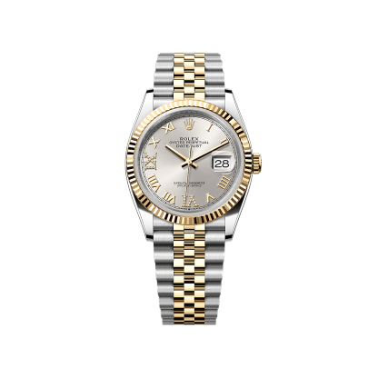 Rothtlex Datejust 36  Oyster, 36 mm, Oystersteel and yellow gold Reference m126233-0031