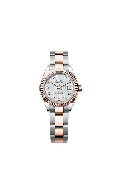 Lady-Datejust  Oyster, 28 mm, Oystersteel and Everose gold  Reference m279171-0014