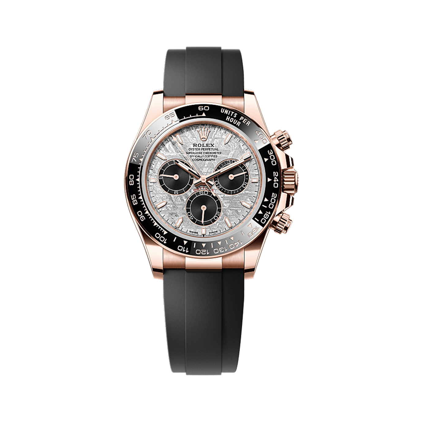 Rothtlex Cosmograph Daytona  Oyster, 40 mm, Everose gold  Reference m126515ln-0008