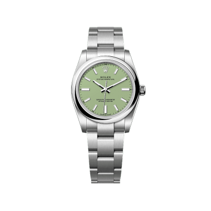 Rothtlex Oyster Perpetual 34 Oyster, 34 mm, Oystersteel Reference m124200-0006
