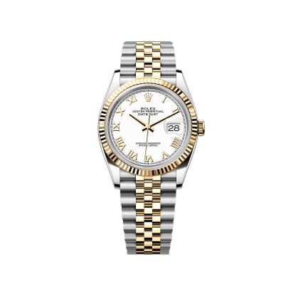 Rothtlex Datejust 36  Oyster, 36 mm, Oystersteel and yellow gold  Reference m126233-0029