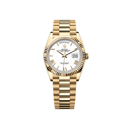 Rothtlex Day-Date 36  Oyster, 36 mm, yellow gold  Reference m128238-0113