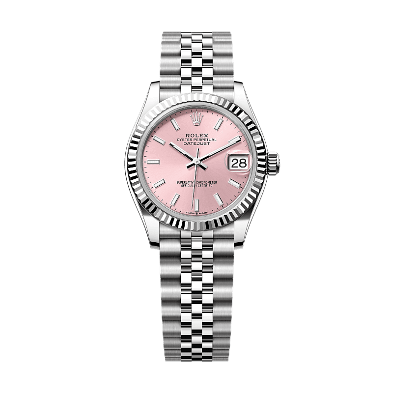Datejust 31 Oyster, 31 mm, Oystersteel and white gold Reference m278274-0014