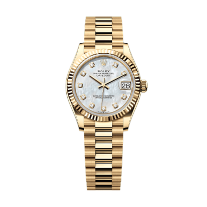 Rothtlex Datejust 31  Oyster, 31 mm, yellow gold  Reference m278278-0010