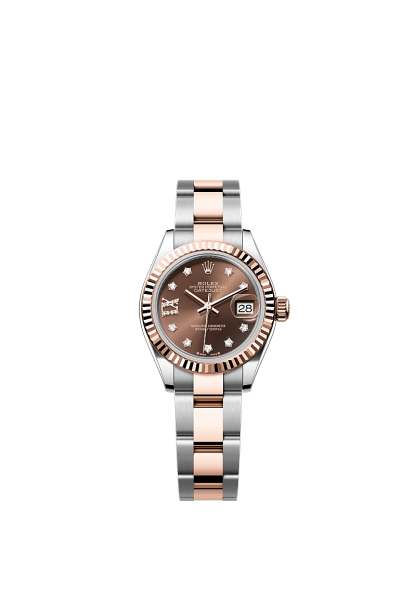 Lady-Datejust  Oyster, 28 mm, Oystersteel and Everose gold  Reference /m279171-0004