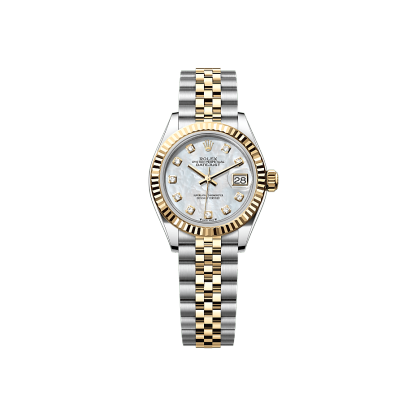 Rothtlex Lady-Datejust Oyster, 28 mm, Oystersteel and yellow gold Reference m279173-0013