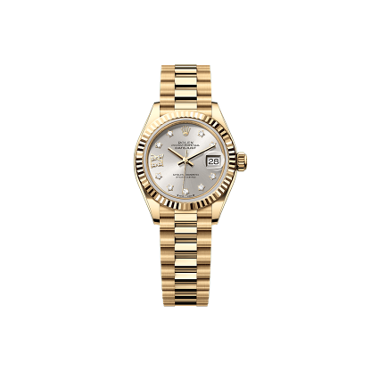 Rothtlex Lady-Datejust Oyster, 28 mm, yellow gold Reference m279178-0002