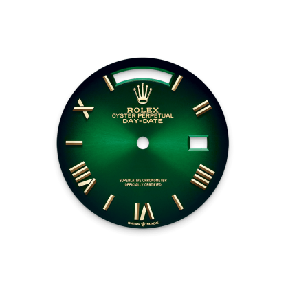 Rothtlex Day-Date 36 Oyster, 36 mm, yellow gold and diamonds Reference m128348rbr-0068