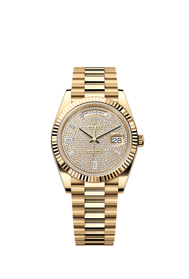 Rothtlex Day-Date 40  Oyster, 40 mm, yellow gold Reference m228238-0054
