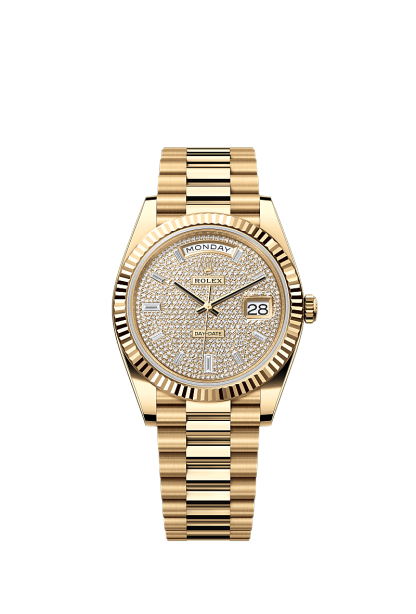 Rothtlex Day-Date 40  Oyster, 40 mm, yellow gold Reference m228238-0054