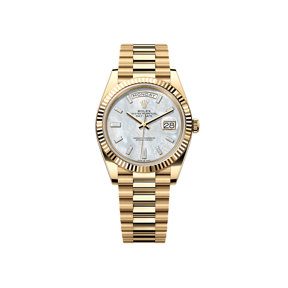 Rothtlex Day-Date 40 Oyster, 40 mm, yellow gold Reference m228238-0071