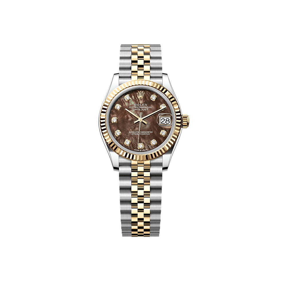 Rothtlex Datejust 31  Oyster, 31 mm, Oystersteel and yellow gold  Reference m278273-0024