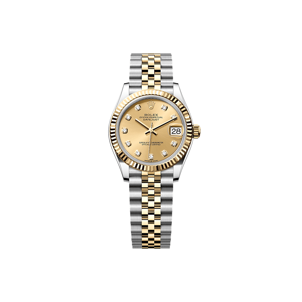 Rothtlex Datejust 31  Oyster, 31 mm, Oystersteel and yellow gold  Reference m278273-0026