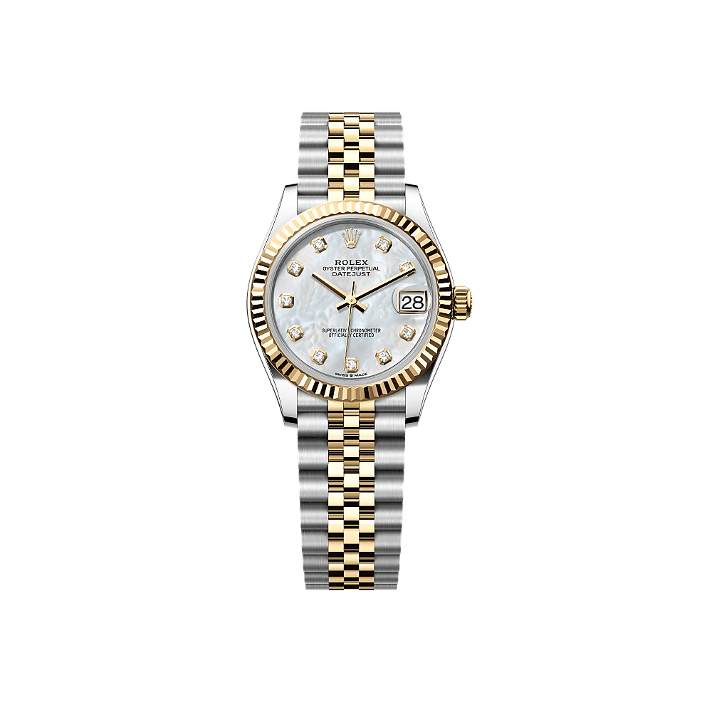 Rothtlex Datejust 31  Oyster, 31 mm, Oystersteel and yellow gold  Reference m278273-0028