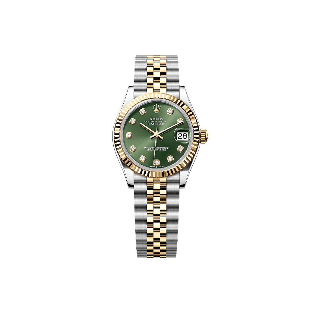 Rothtlex Datejust 31  Oyster, 31 mm, Oystersteel and yellow gold Reference m278273-0030