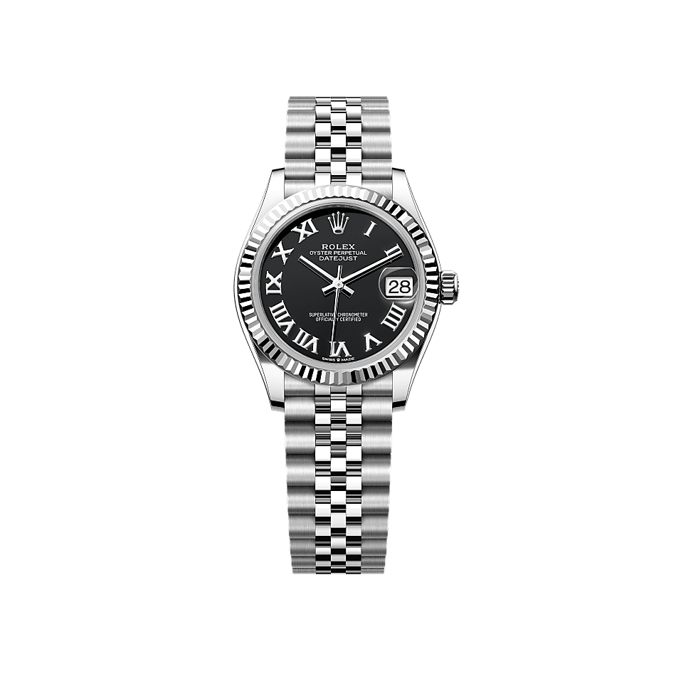 Rothtlex Datejust 31 Oyster, 31 mm, Oystersteel and white gold Reference m278274-0002