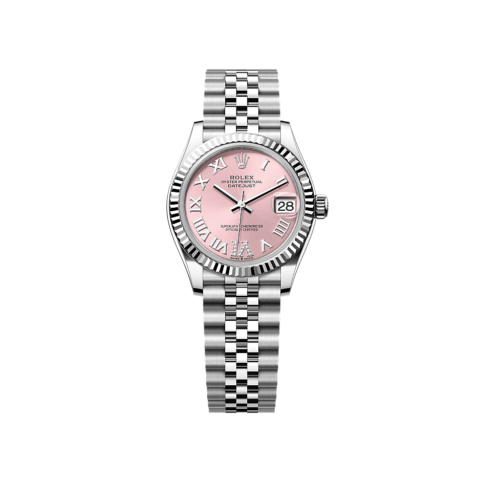 Rothtlex Datejust 31 Oyster, 31 mm, Oystersteel and white gold Reference m278274-0024