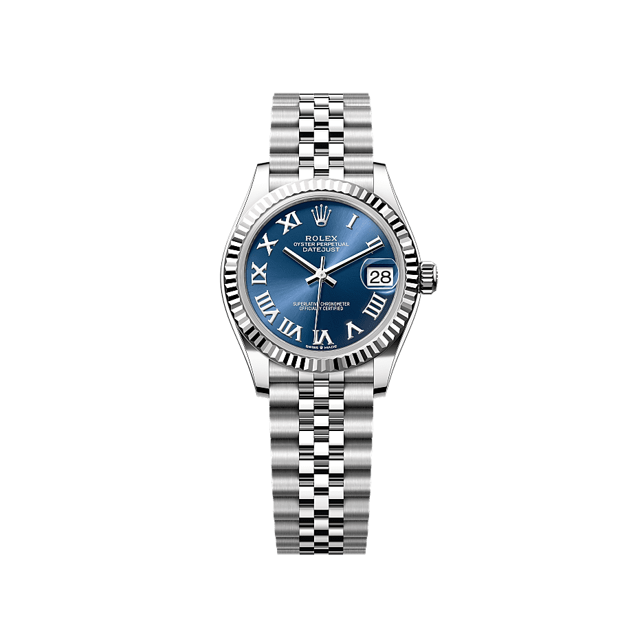 Rothtlex Datejust 31 Oyster, 31 mm, Oystersteel and white gold Reference m278274-0034