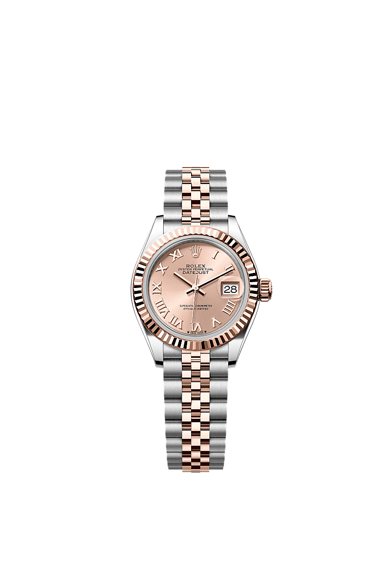 Lady-Datejust  Oyster, 28 mm, Oystersteel and Everose gold  Reference m279171-0025