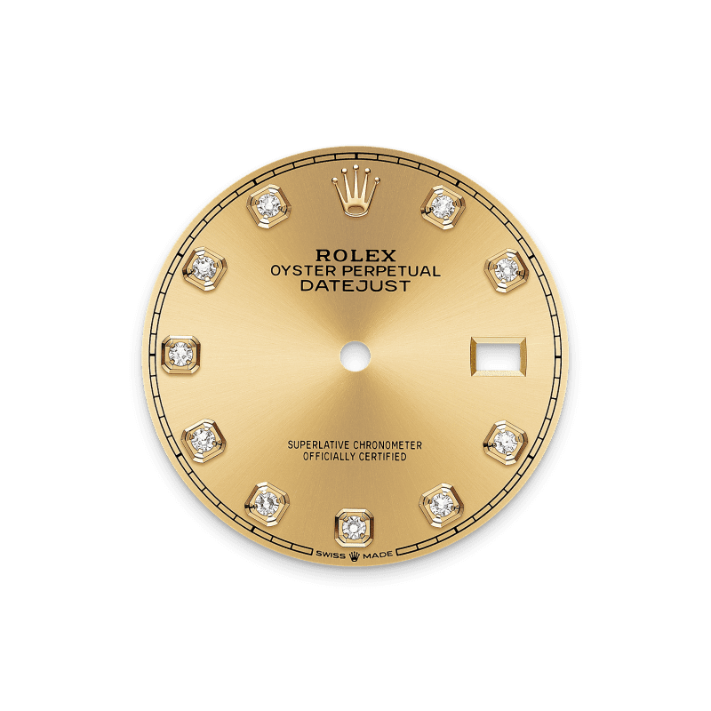 Rothtlex Datejust 36 Oyster, 36 mm, Oystersteel and yellow gold  Reference m126233-0017