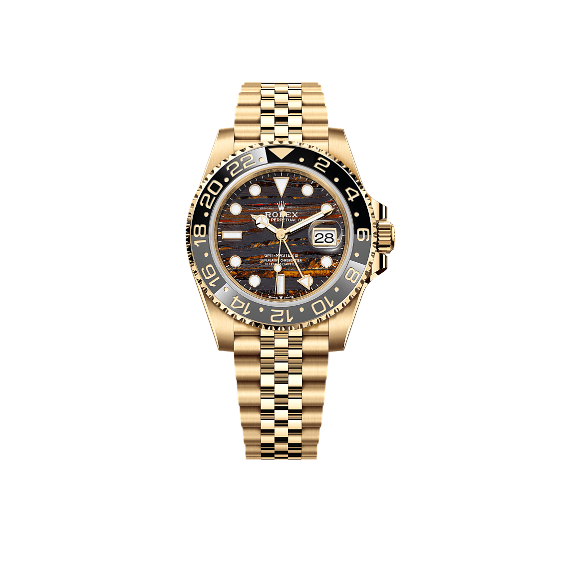 Rothtlex GMT-Master II  Oyster, 40 mm, yellow gold Reference m126718grnr-0002