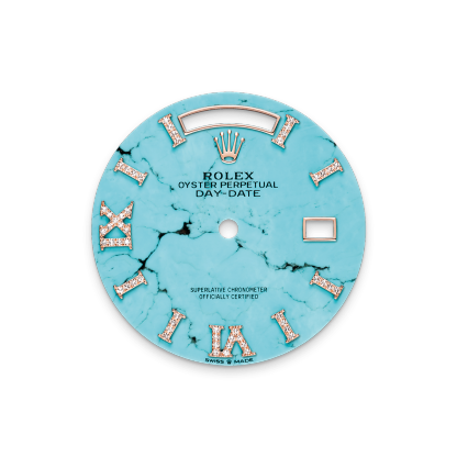 Rothtlex Day-Date 36 Oyster, 36 mm, Everose gold and diamonds Reference m128345rbr-0064