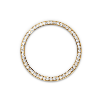 Rothtlex Oyster, 36 mm, yellow gold and diamonds Reference m128348rbr-0047