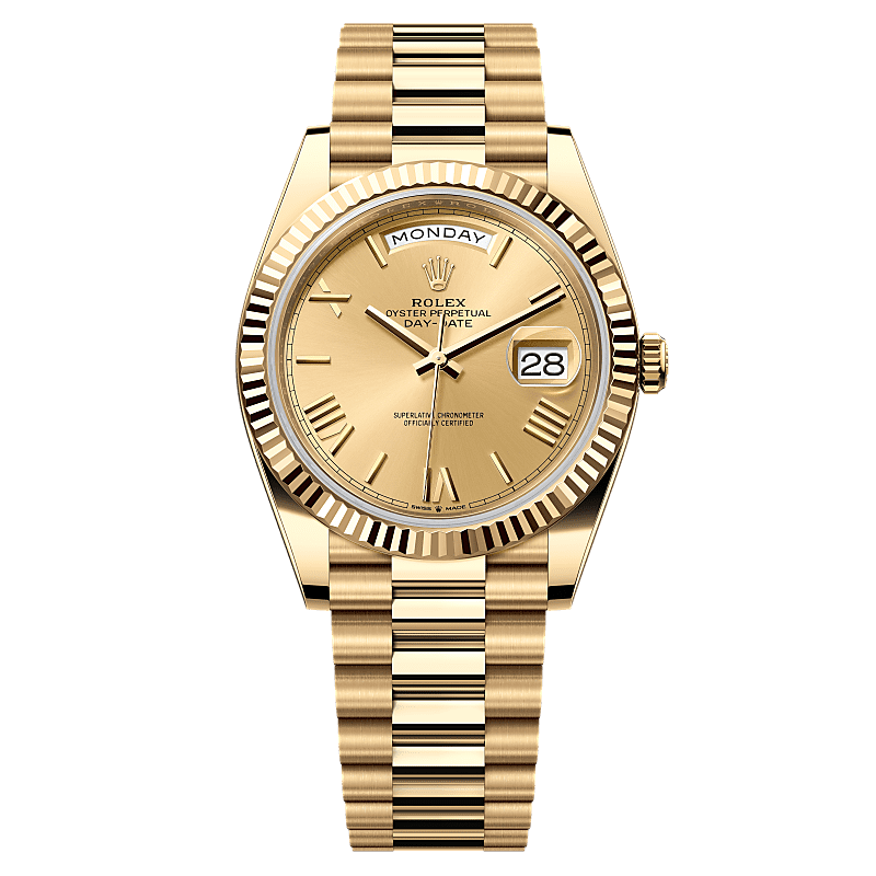 Rothtlex Day-Date 40  Oyster, 40 mm, yellow gold  Reference m228238-0006