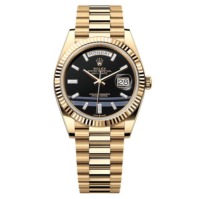Rothtlex Day-Date 40  Oyster, 40 mm, yellow gold  Reference m228238-0059