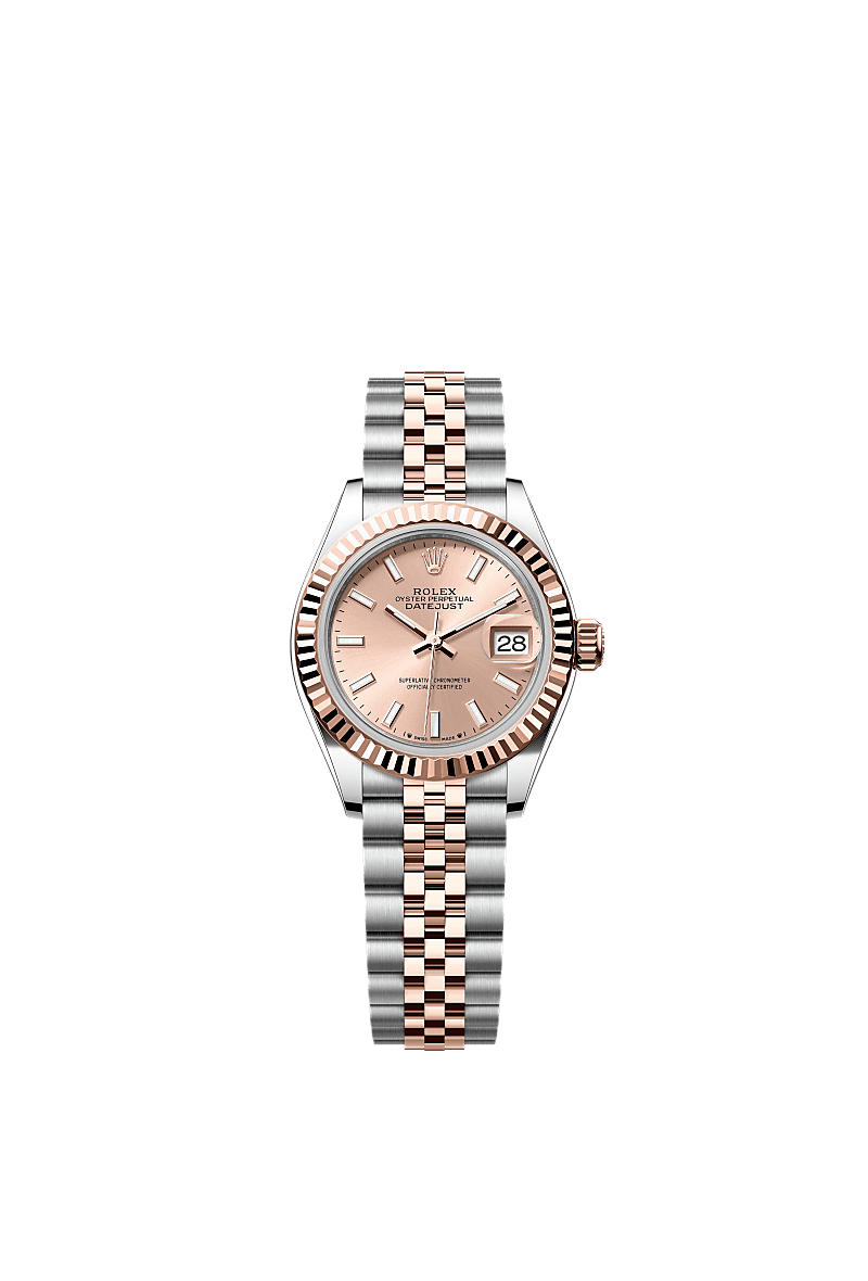 Lady-Datejust  Oyster, 28 mm, Oystersteel and Everose gold  Reference m279171-0023