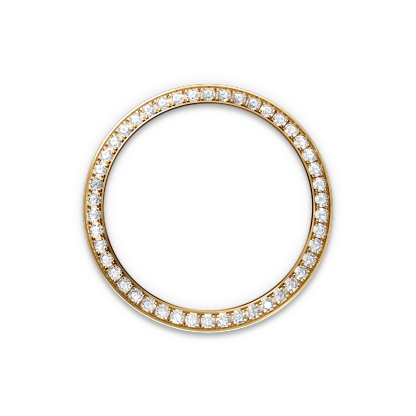 Rothtlex Lady-Datejust Oyster, 28 mm, Oystersteel, yellow gold and diamonds Reference m279383rbr-0018