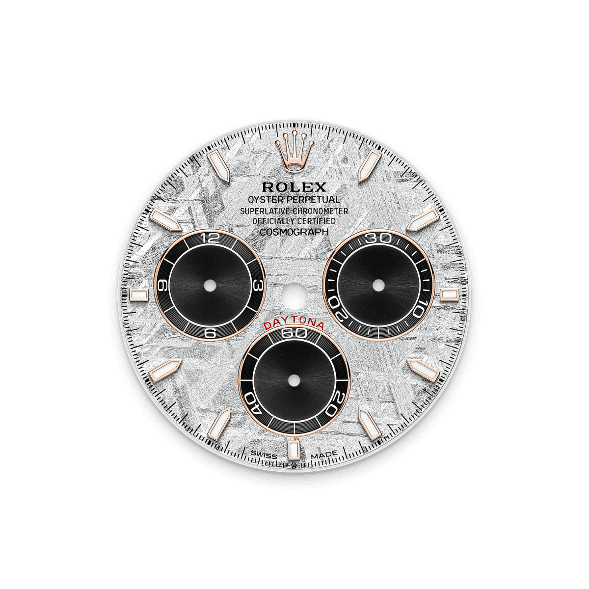 Rothtlex Cosmograph Daytona  Oyster, 40 mm, Everose gold  Reference m126515ln-0008