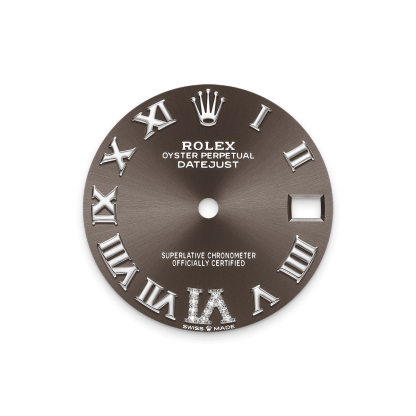 Rothtlex Datejust 31 Oyster, 31 mm, Oystersteel and white gold Reference m278274-0028