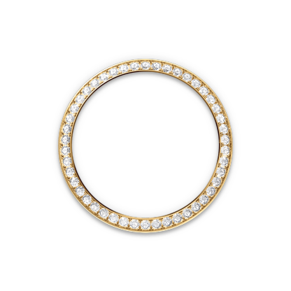 Rothtlex Datejust 31 Oyster, 31 mm, yellow gold and diamonds Reference m278288rbr-0041