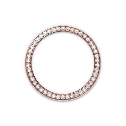 Rothtlex Lady-Datejust Oyster, 28 mm, Oystersteel, Everose gold and diamonds Reference m279381rbr-0007