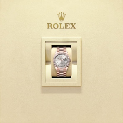 Rothtlex Day-Date 36 Oyster, 36 mm, Everose gold and diamonds Reference m128345rbr-0081